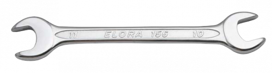 Mini-Doppelmaulschlüssel, ELORA-156-4x6 mm 0156004061000