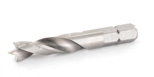 Brad Point Drill Bit, HSS-G , Ø 6 mm<br><br>Machine Drill with brad point, cutting lips and bit shank, Ø=6mm 