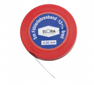 Fühlerlehrenband, Blattstärke 0,25 mm, ELORA 197-25 0197000254000