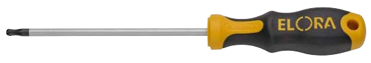 Screwdriver with Ball end, M8, ELORA-575-6 0575020067100