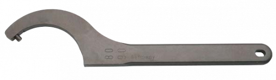 Hakenschlüssel mit Zapfen DIN 1810, Form B, 205-220 mm, ELORA-891-205 0891002055100