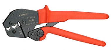 Crimping Pliers also for two-hand operation with non-slip plastic grips burnished 250 mm 