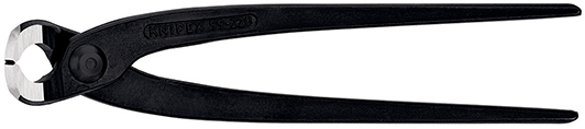 Monierzange (Rabitz- oder Flechterzange) schwarz atramentiert 220 mm |  Wuppertools Werkzeughandel