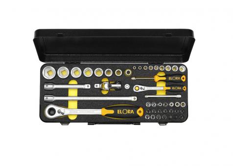 Socket Set 1/4" and 1/2", combined Code