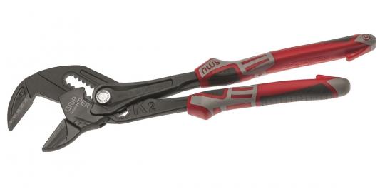 Pliers Wrench Gripper, smooth inside jaws for careful mounting, 250 mm 