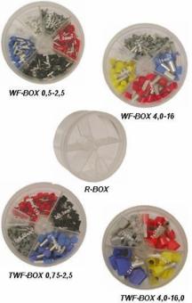 Aderendhülsen-Dose WF-BOX. 0,5-2,5mm² | Wuppertools Werkzeughandel