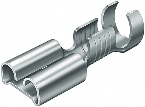 Crimpeinsatz für unisolierte, offene Steckverbinder 4,8 + 6,3 mm |  Wuppertools Werkzeughandel